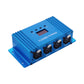 Blue ARTNET RDM 4-Port Output DMX512 Controller 2048CH Artnet to DMX Adapter with LED Screen