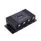 Black ARTNET RDM 4-Port Output DMX512 Controller 2048CH Artnet to DMX Adapter with LED Screen