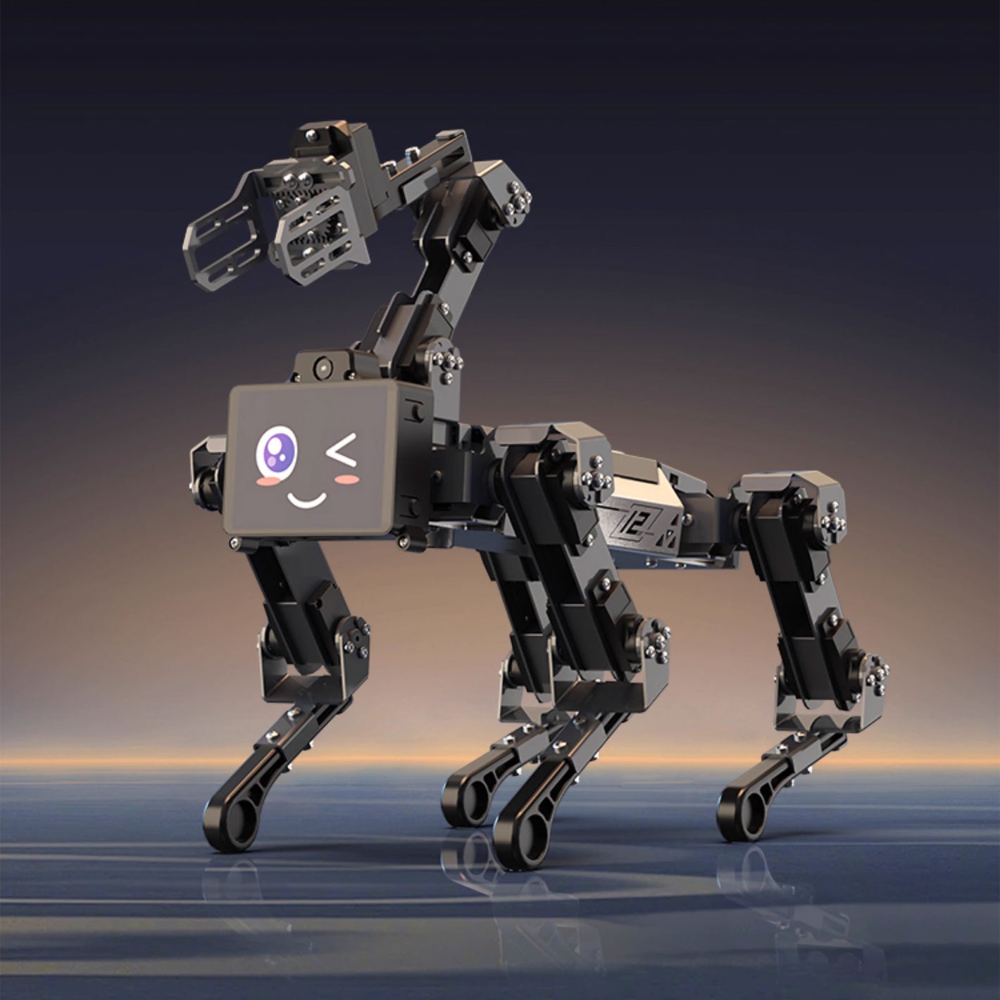 DOGZILLA-Lite 15DOF AI Bionic Dog Robot Dog w/ Raspberry Pi Main Controller 5MP Camera 3DOF Robot Arm