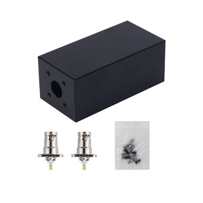 High Quality Professional Aluminum RF Shield Box 60x30x25mm with BNC Female Connector for RF Amplifiers