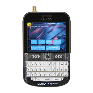 LILYGO T-Deck Plus 868MHz ESP32-S3 Development Board GPS Long Range Communication Module with Built-in Antenna (White Keyboard)