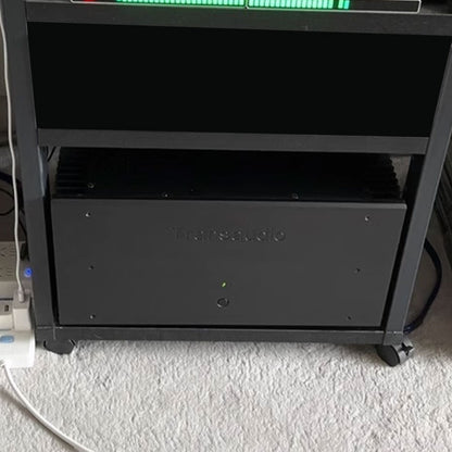 Transaudio Two-Channel Amplifier 2x100W 8Ω Audiophile Power Amplifier (A9.4 Standard Version Black)