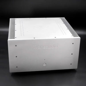 Transaudio Two-Channel Amplifier 2x100W 8Ω Audiophile Power Amp (A9.4 BC Capacitor Version Silver)
