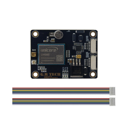UM980 F9P GNSS Receiver Board RTK Module GNSS Module Accessory (with RMS3100 Compass) for UAV Drones