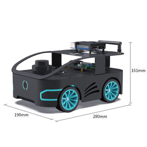 ROS2 V550 Ackerman Version ROS Robot Robotic Car Kit LubanCat4 8GB Development Board with RGB Camera
