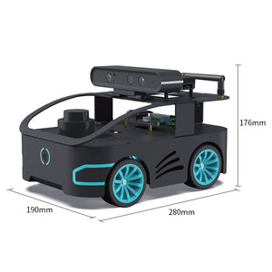 ROS2 V550 Ackerman Version ROS Robot Robotic Car Kit LubanCat4 8GB Development Board with Depth+RGB Camera