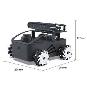 ROS2 V550 Mecanum Wheel Version ROS Robot Robotic Car Kit LubanCat1S 4GB Development Board with Depth+RGB Camera