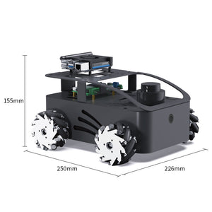 ROS2 V550 Mecanum Wheel Version ROS Robot Robotic Car Kit LubanCat4 8GB Development Board with RGB Camera