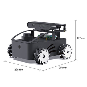 ROS2 V550 Mecanum Wheel Version ROS Robot Robotic Car Kit LubanCat4 8GB Development Board with Depth+RGB Camera