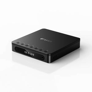 FiiO Black DM13 Portable CD Player CS43198x2 DAC Bluetooth HiFi Player 3.5mm+4.4mm Output Turntable