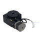 Mini R-Axis Electric Rotary Table CNC Electric Indexing Table with 360° Rotation and Worm Gear Drive