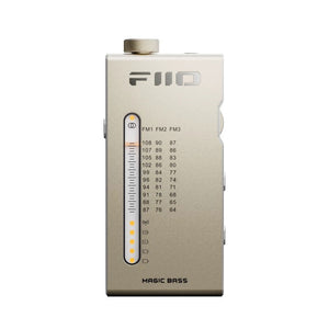 FiiO Titanium Gold RR11 Portable Mini Stereo Radio Smart Elderly Specific Cellphone Audio Decoder Headphone Amplifier