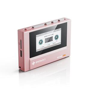 FiiO Pink ECHO MINI Portable Lossless Music Player Bluetooth Audio Player Mini MP3 Support DSD Hardware Decoding