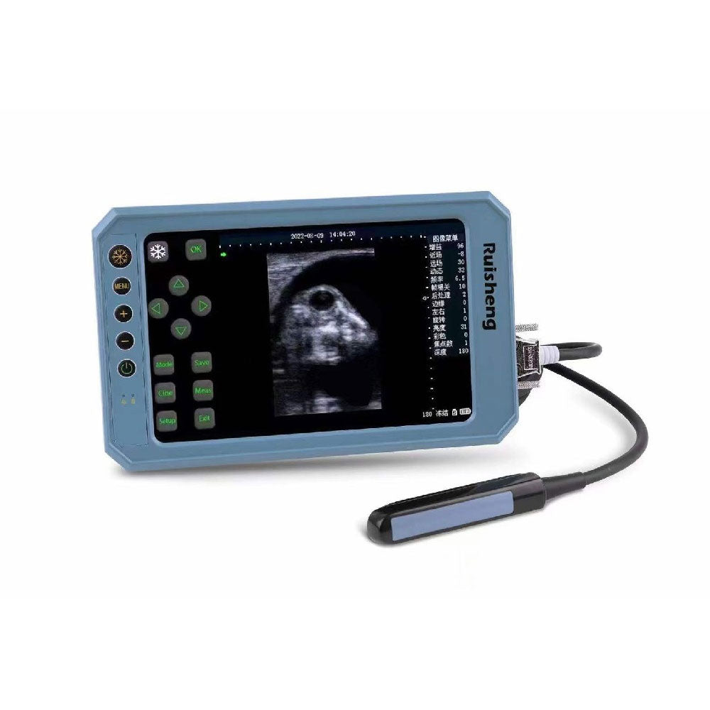 T6 Cattle Full Digital Ultrasonic Diagnostic Instrument 7-inch Touch Screen with Rectal Linear Array Probe