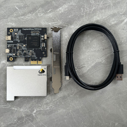 CapDMA 75T-6th Factory Firmware DMA Board for Artix-7 FPGA Speedy Processor Direct Memory Access Board