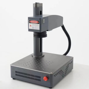 20W Fiber Laser Marking Machine Laser Engraver with 150mm×150mm Marking Area for Metals and Plastic