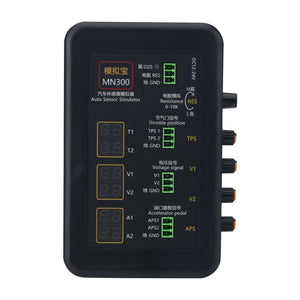 MN300 Upgraded Version 12V-24V Multifunctional Auto Sensor Simulator for Step Motor Driving Automotive Tester