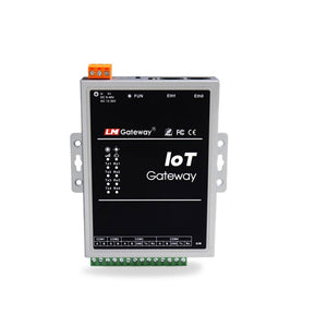 LM Gateway414-IoT MQTT Gateway Back-rail Installation IoT Gateway Supports for Modbus BACnet PLC Acquisition Protocols