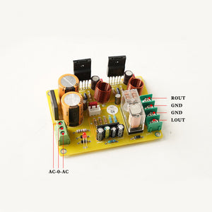 SK18752 Mini HiFi Power Amplifier Board 30W DIY Audio Amplifier Module AC14-24V with Shielding Cable