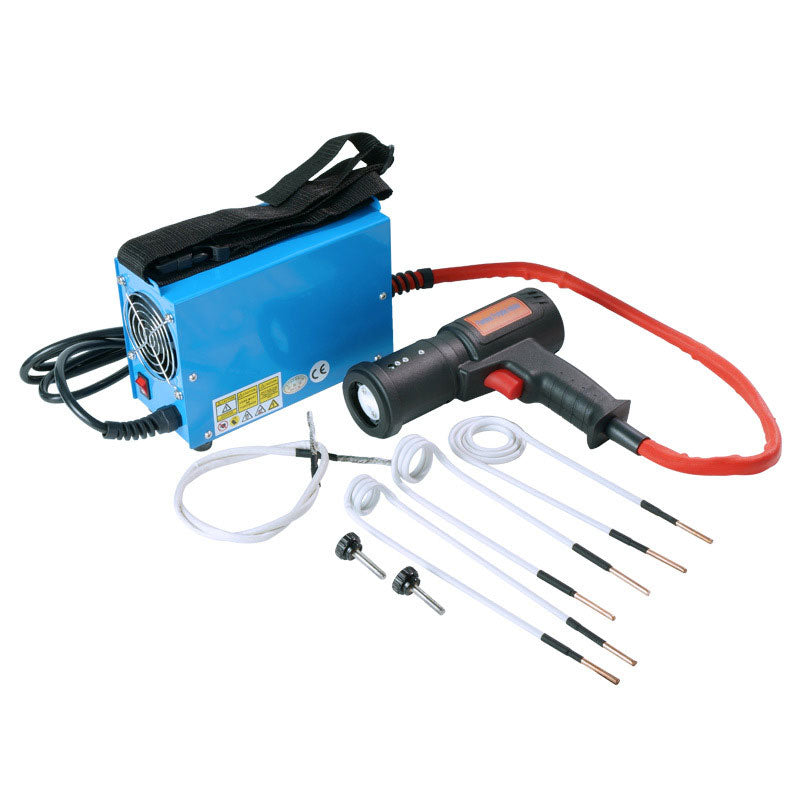 DIH-1500W Portable Flameless Induction Heater DW-1.5KW Split-Type Induction Heater Kit (Blue/Black, 110V/220V)