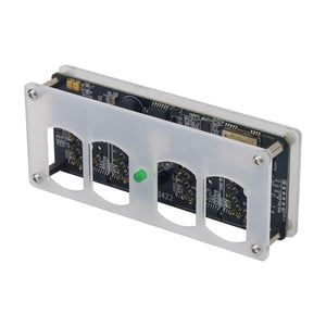 Semi-finished EI422 4-Bit WiFi Timing Fluorescent Tube Clock Board with Remote Control and Data Cable for Nixie Tube Clock