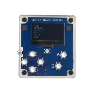 DSTIKE HackHeld32S3 ESP32S3-N16R8 Programming Watch Development Tool for Game Developing and IoT Application
