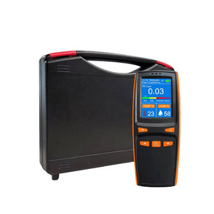 DM509-O3 3-in-1 Ozone Detector 0-50PPM Air Quality Monitor + Carry Case for O3 Temperature Humidity