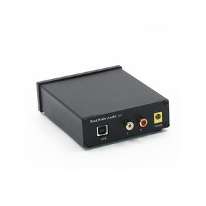 Black U1 Desktop USB Decoder DAC Headphone Amplifier ES9038 Audio Decoder Support 384K DSD12 Decoding