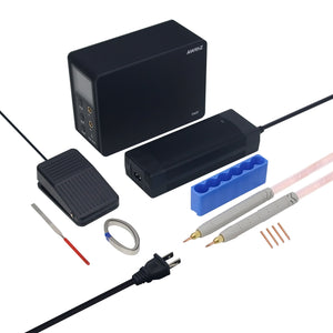 AWithZ P60F 29.2KW Spot Welder Supercapacitor Spot Welding Machine w/ 999 Gears for Large Batteries