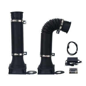 Black SIMDT High Power SIM Racing Wind Simulator 8m/s 110V-220V for Logitech G29 G27/Thrustmaster T300