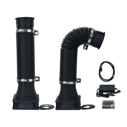 Black SIMDT High Power SIM Racing Wind Simulator 8m/s 110V-220V for Logitech G29 G27/Thrustmaster T300