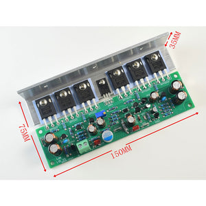 A50W Pure Class A Power Amplifier Board 50W IRFP9140N High Current Field Effect Tube Audio Amplifier Board