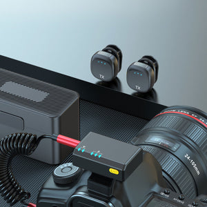 DO7-PRO Professional Camera 2.4G Wireless Magnetic Lavalier Microphone Intelligent Noise Canceling Lossless Pickup Microphone