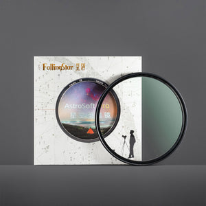 FallingStar AstroSoft Pro 67mm/72mm/77mm/82mm Soft Focus Filter for Highlighting Bright Stars and Meteor Showers