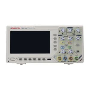 HANMATEK DOS1104 Standard Set Digital Oscillator 110MHz 4-Channel 1GS/s Oscilloscope with 7-inch TFT Screen