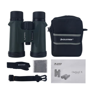 Original Outland X 8x42 Binoculars Waterproof Fogproof Roof Binoculars (Army Green) w/ BaK-4 Prisms