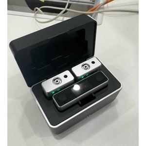 Ulanzi AM18 2.4G Wireless Lavalier Microphone 2TX+1RX Noise Canceling Pickup Mic for Live-streaming/Video Recording