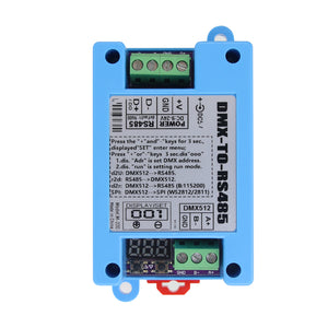 DMX to RS485 Controller and RS485 to DMX Controller DMX512 Controller Accessory for Stage Lighting