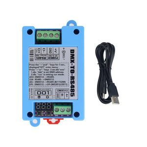 DMX to RS485 Controller and RS485 to DMX Controller DMX512 Controller Accessory for Stage Lighting