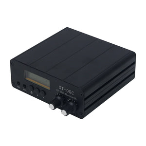 HamGeek ST-05C 0.2W 77-108MHz Bluetooth USB TF Card Stereo FM Broadcast Transmitter + Antenna + Power Supply + Cable