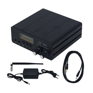 ST-05C 0.2W 77-108MHz Bluetooth USB TF Card Stereo FM Broadcast Transmitter + Antenna + Power Supply + Audio Cable