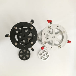 TeSeek QD-1 205mm/8.1" EQ Mount Pier Extension Accessory (Silver/Black) for ZWO iOptron and Sky-Watcher