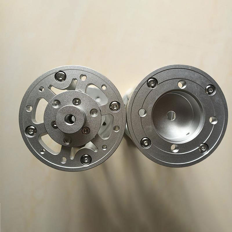 TeSeek XD-6 195mm (7.7") Silver/Black EQ Mount Pier Extension for EQ6 3/8" Screw Tripods and EQ3 EQ6 Mounts