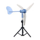 50W 1-24V High-End Micro Wind Generator Kit Portable Wind Turbine Generator for Outdoor Uses Camping