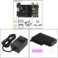Geekworm X1009 PCIe to 5-Port SATA Expansion Board + 5 Data Cables + H509 Passive Heatsink + Power Adapter (US/EU Plug)