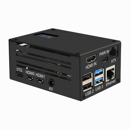 Geekworm KVM-A3 Kit PIKVM V3 HAT Open-Source KVM Over IP + Optional US Power Adapter for Raspberry Pi 4
