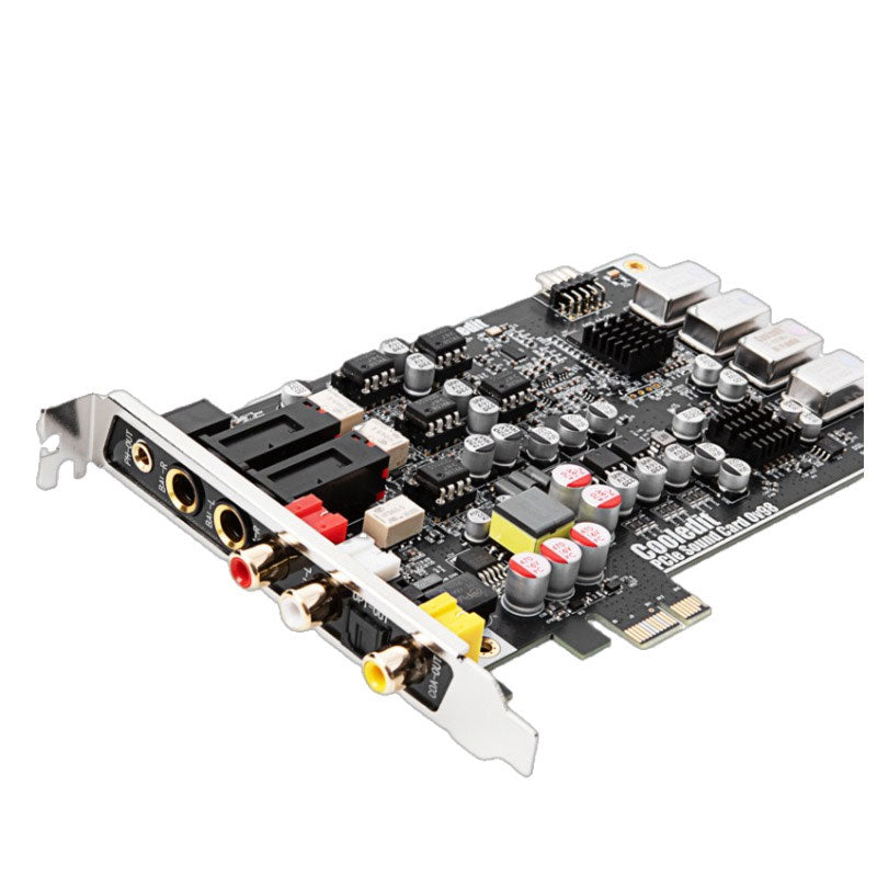 HIFIAMP AXF-16PRO+ PCIe Sound Card HIFI Internal Sound Card for PC with Optical and Coaxial Outputs
