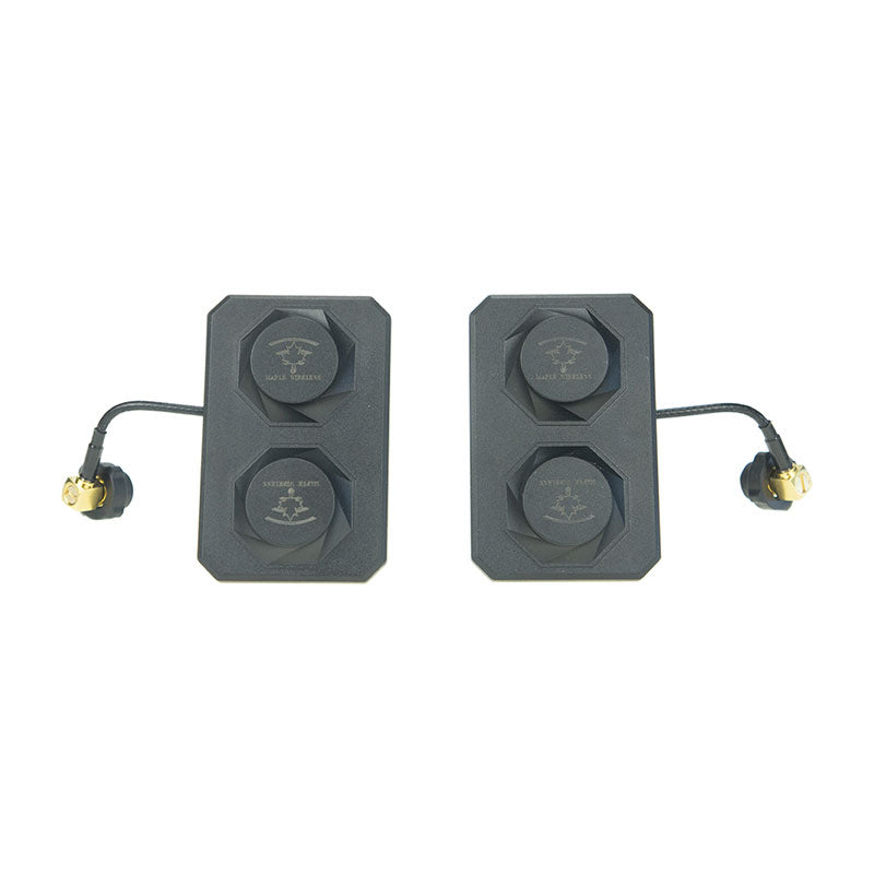 RACING S1 LHCP/RHCP Maple Leaf Antenna FPV Racing Drone Panel Antenna Dedicated for HDZERO Goggles