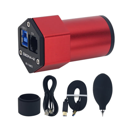 Player One Sedna-M (IMX178) 6.4MP Mono Camera USB3.0 60FPS Astronomical Camera for OAG Guiding