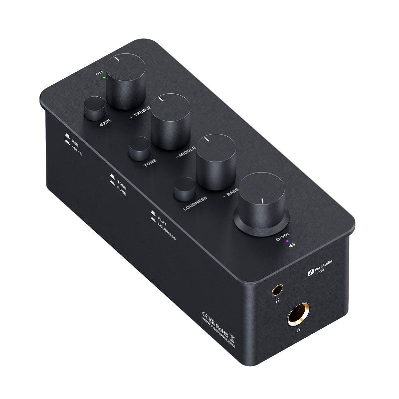 Fosi Audio SK01 Desktop Portable Headphone Amp and Preamp (Standard Version) with 3.5mm and 6.35mm Jacks